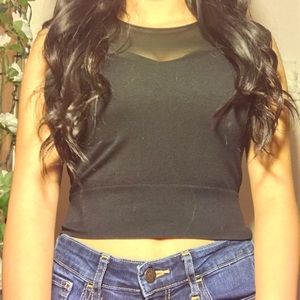 Black crop top🖤😘